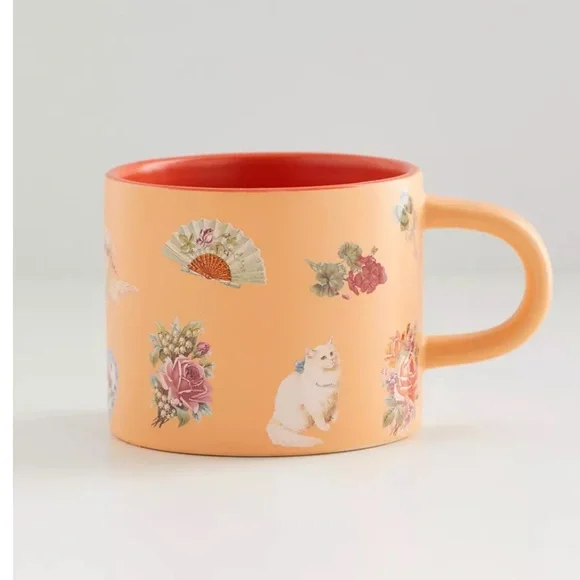 LAST ONE🌷! Urban Outfitters Hidden Icon Flower Mug NEW! - Picture 4 of 13